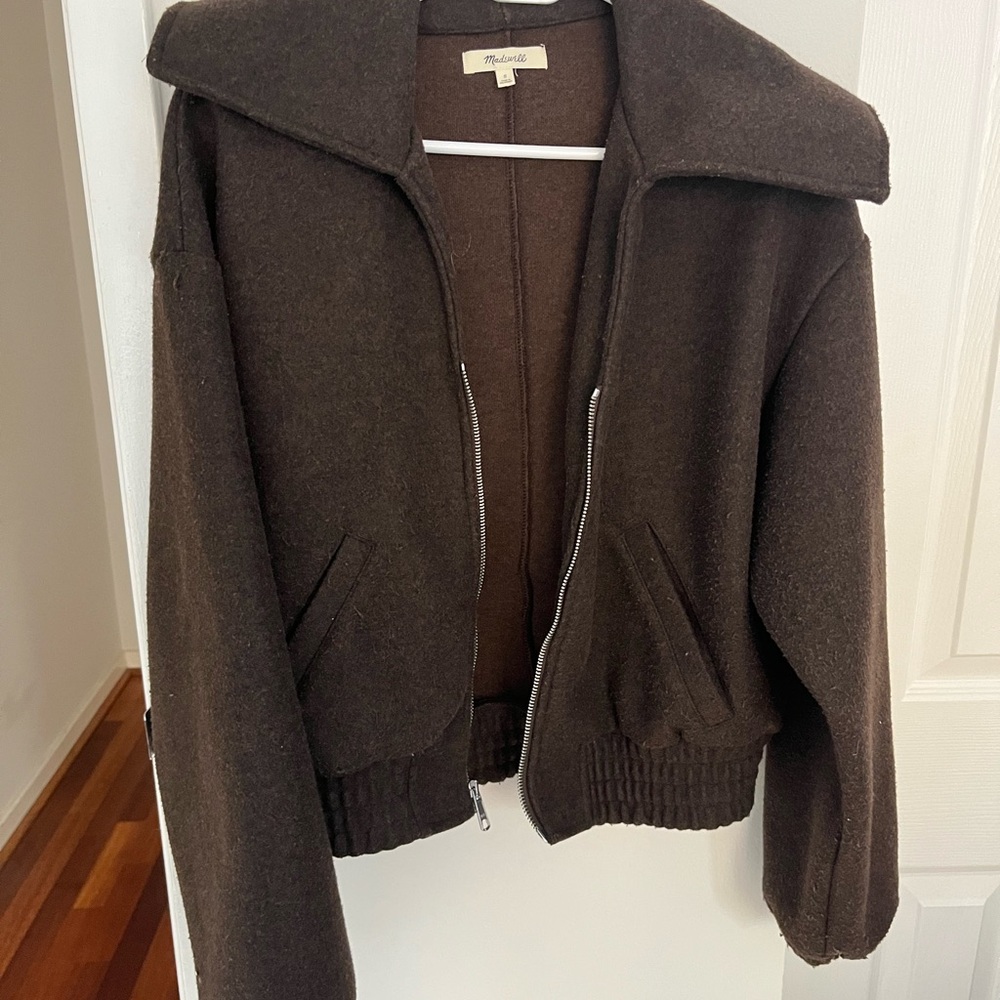 Madewell Women's Brown Wool Jacket